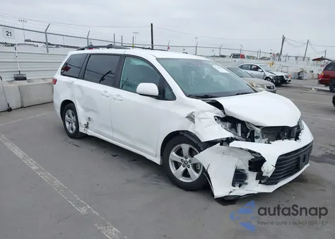 2020 Toyota Sienna Le from USA, damaged, VIN 5TDKZ3DC0LS044909